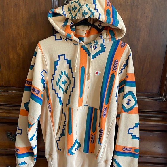 Champion | Shirts | Champion Brand Rare Aztec Pattern Hoodie | Poshmark